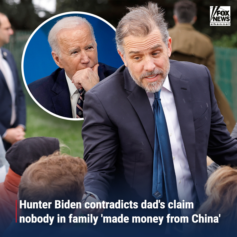 LOSING CREDIBILITY: The president's son just threw his dad's claim out the window after admitting that he received a huge lump of cash from a Chinese Communist Party-backed company. See the exact amount: trib.al/Ybb62Xt