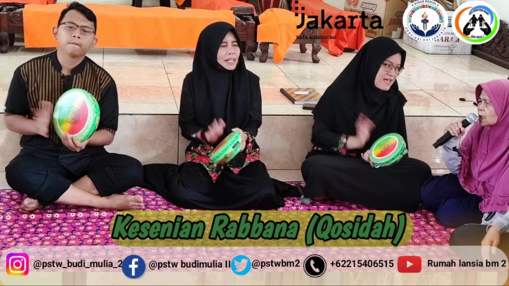 pstwbm2's tweet photo. "Jangan Malu menjadi tua toh kita pernah merasakan muda, dan jangan bangga karena masih muda, karena belum tentu kalian merasakan tua". 
*Kegiatan Qosidah WBS Pstw bm 2 dengan didampingi oleh ASN dan Petugas pendamping*
@DinsosDKI1 @DKIJakarta @BeritaJakarta https://t.co/iAVa22WV1e