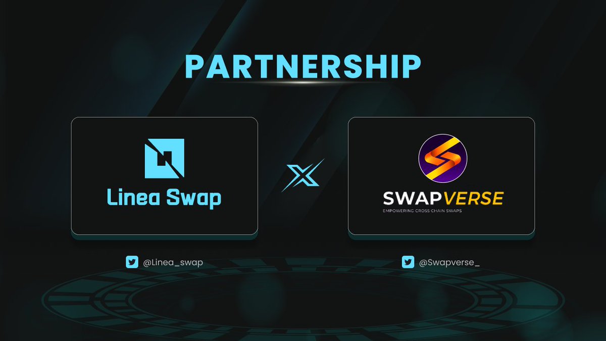 BaseBank_ai's tweet image. We're thrilled to announce our partnership with @Swapverse_, the upcoming cross-chain DEX aggregator! 🚀

A snapshot of $LIN holders &amp;amp; Linea mainnet users will be taken today.

Whitelisted users will be able to claim something very exclusive and rare. 👀

Stay tuned for more…