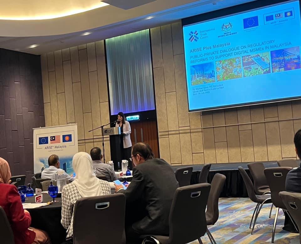 IPMEnquiry's tweet photo. 🗣️ Public-Private Dialogue on "Regulatory Reforms to Support Digital MSMEs in Malaysia”, organized by ARISE+ Malaysia. 🇪🇺🇲🇾🌏
#IPMProfessionalServices #PublicPrivateDialogue #DigitalMSME #DigitalMalaysia #RegulatoryDialogue #ARISEMalaysia #GoDigital #PolicyMaking https://t.co/1c9iFTNGpI