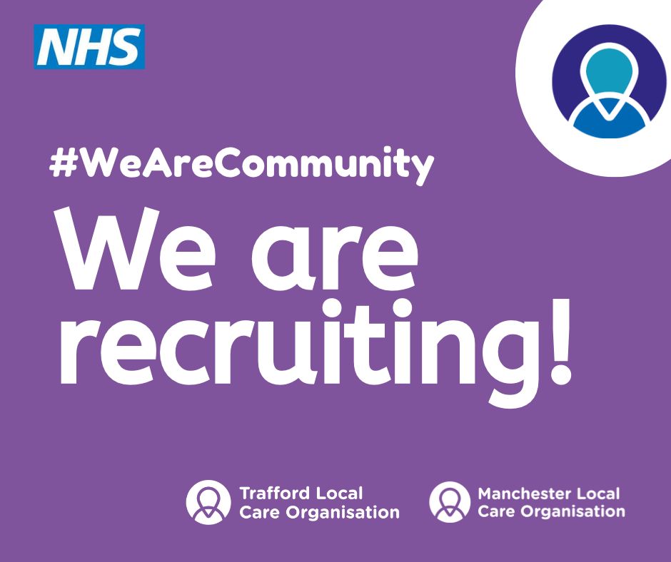 Great opportunity to be part of Trafford Health Visiting teams #HealthVisitor #Band6 #TraffordCommunity 
@CCHSmcrtrafford @TraffordLCO @mcrlco 
mft.nhs.uk/careers/search…