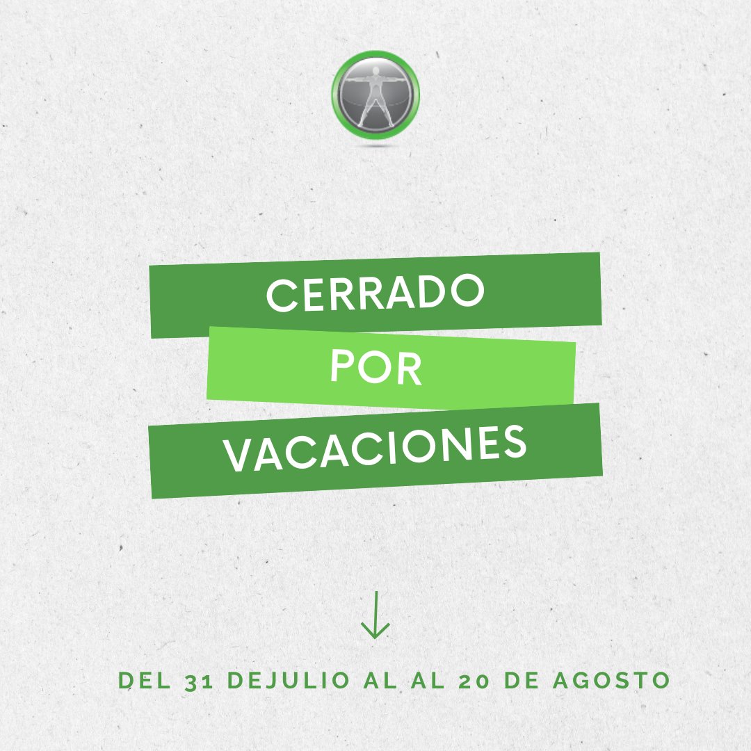 ¡Feliz verano!
Nos vemos a la vuelta

#c4us
#medicinadeportiva
#biomecanica
#rendimientodeportivo