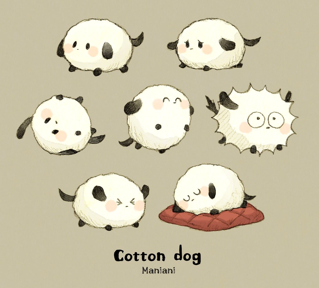 maniani0122's tweet photo. #LittleShadowMonsters
Cotton dog🐶 https://t.co/l6y3DmE2bZ