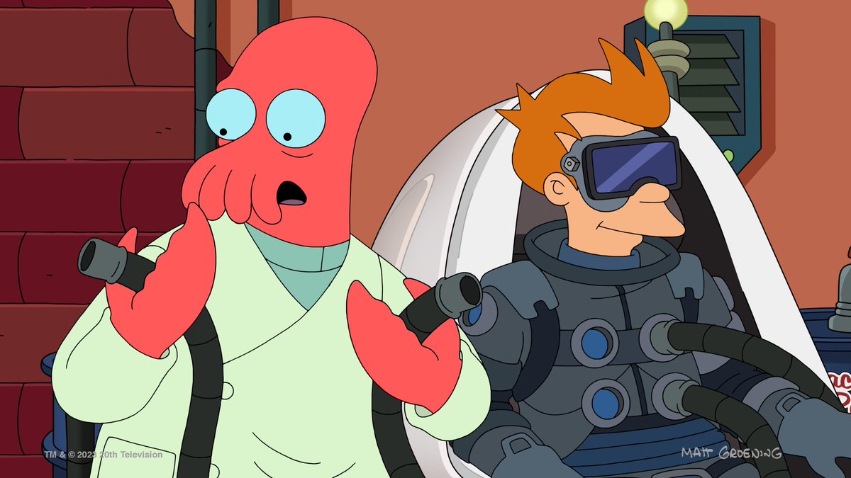 The final episode of #Futurama S11 is streaming now on Disney+. Read @hiyahzaidi's ⭐️⭐️⭐️⭐️ review of the series @NationalWorld now. nationalworld.com/culture/televi…