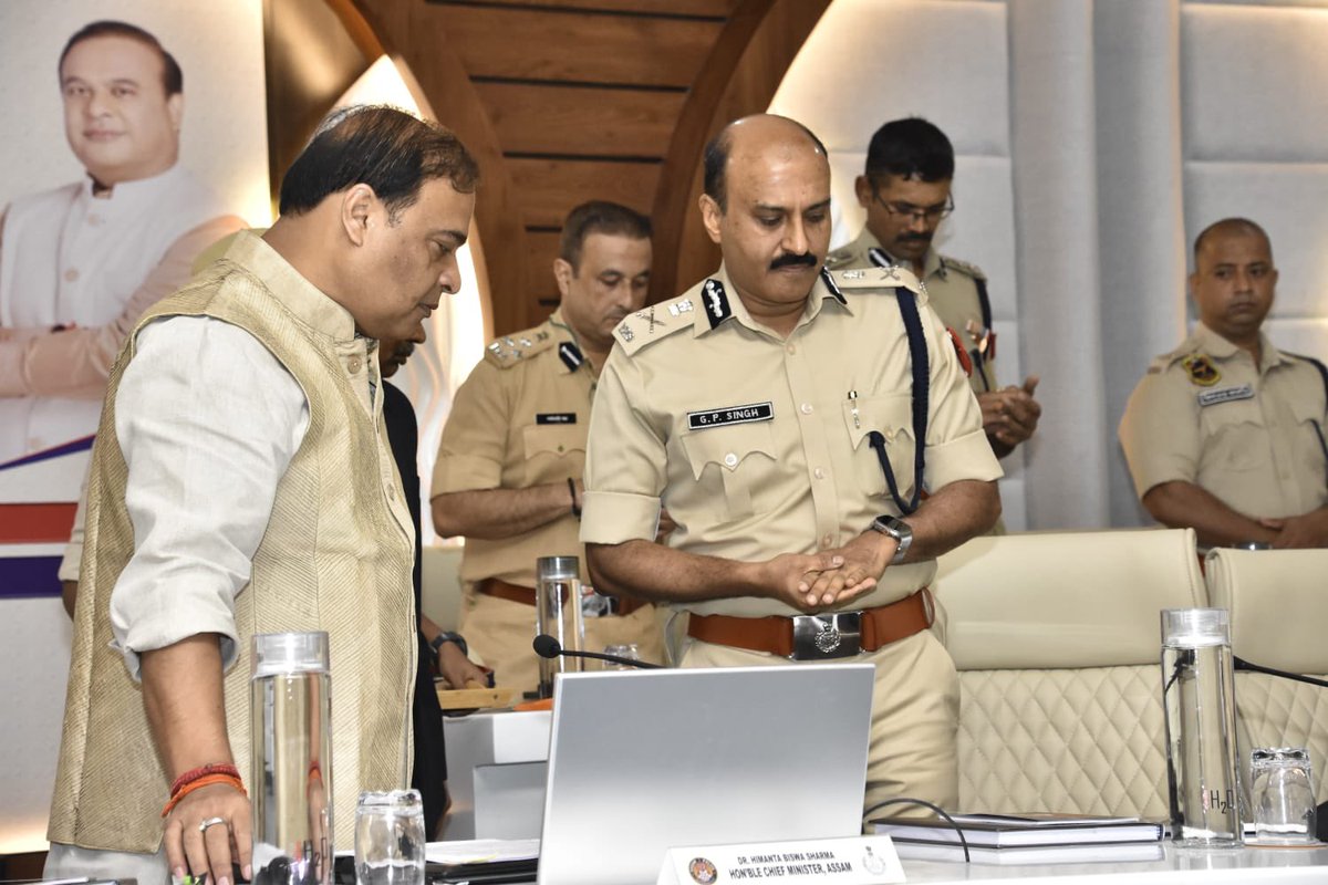 CMOfficeAssam's tweet photo. HCM Dr @himantabiswa inaugurated two Cyber Crime Police Stations, one for CID HQ with State wide jurisdiction and another for Guwahati City.

These stations have been equipped with sophisticated cyber forensic tools and specialised investigation officers. 
@gpsinghips https://t.co/IDUN7znXik