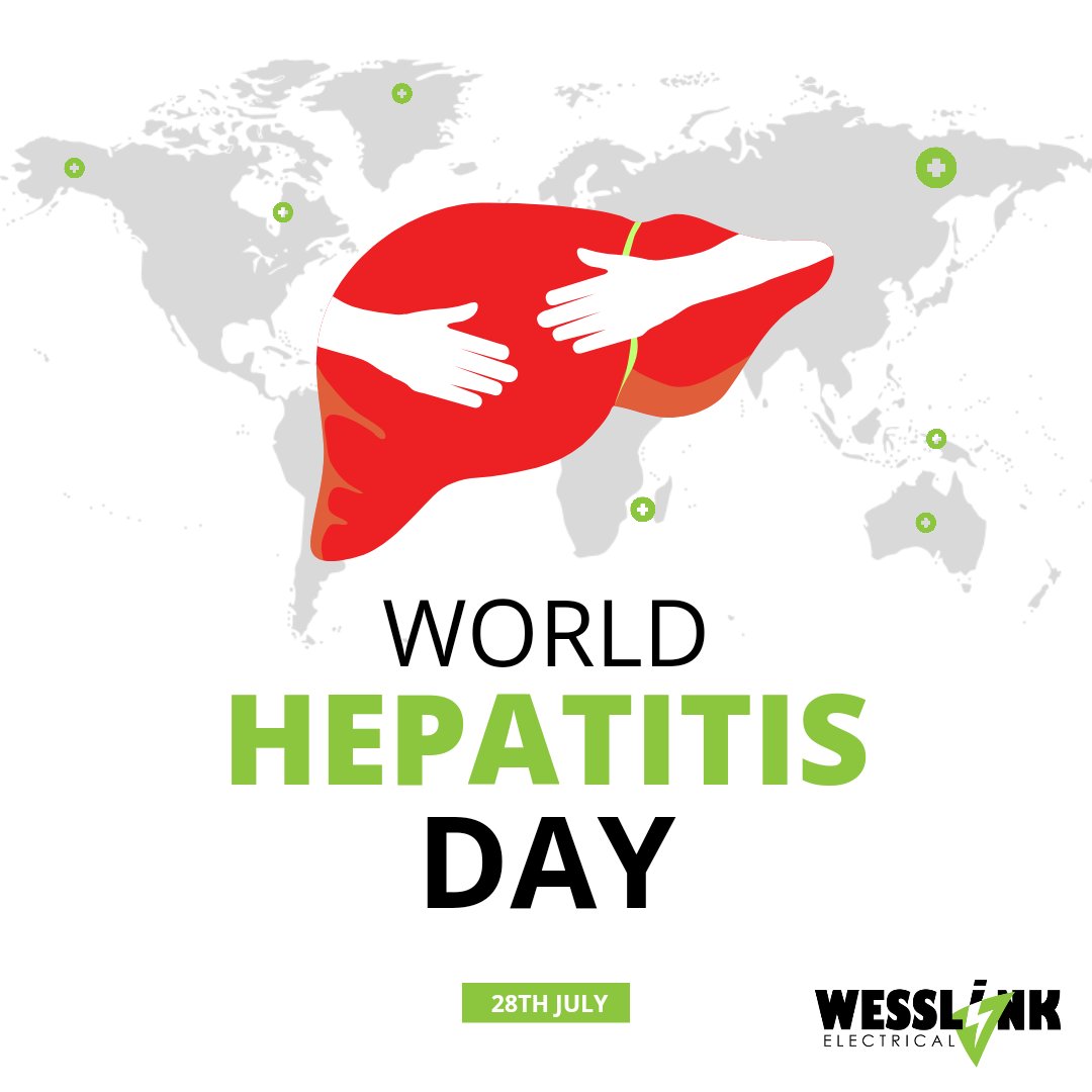 WesslinkElec's tweet photo. 🩺 Today is #WorldHepatitisDay! Let's raise awareness and take action against this preventable disease. Knowledge is power – understand the types of hepatitis and how to stay safe. Together, we can eliminate hepatitis and build a healthier world. 💙 #FightHepatitis #EndHepatitis https://t.co/dyGc4cxSKu