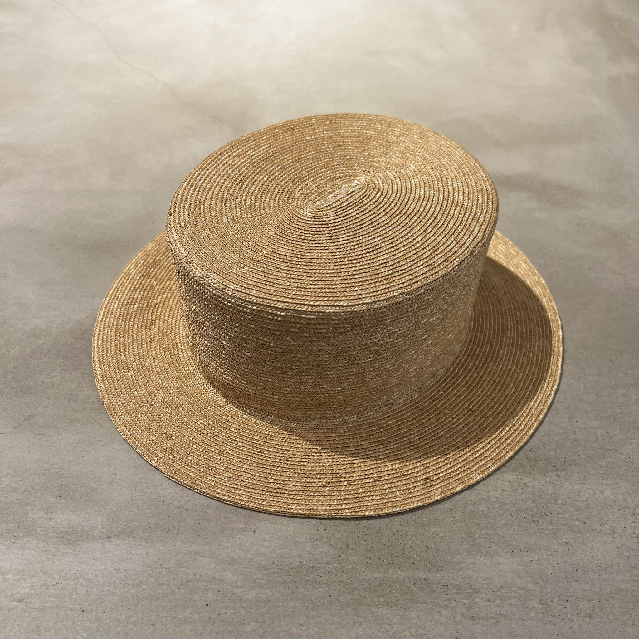 millinery mino ミリナリーミノ 麦わら帽子 Extra fine straw mini