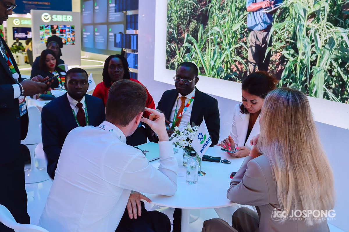 The first day of the Russia–Africa Summit was an incredible experience for the Jospong Group of Companies! 
Our team has had the privilege of actively participating in the summit, showcasing our innovative solutions and impactful projects in various sectors.
#JospongGroup