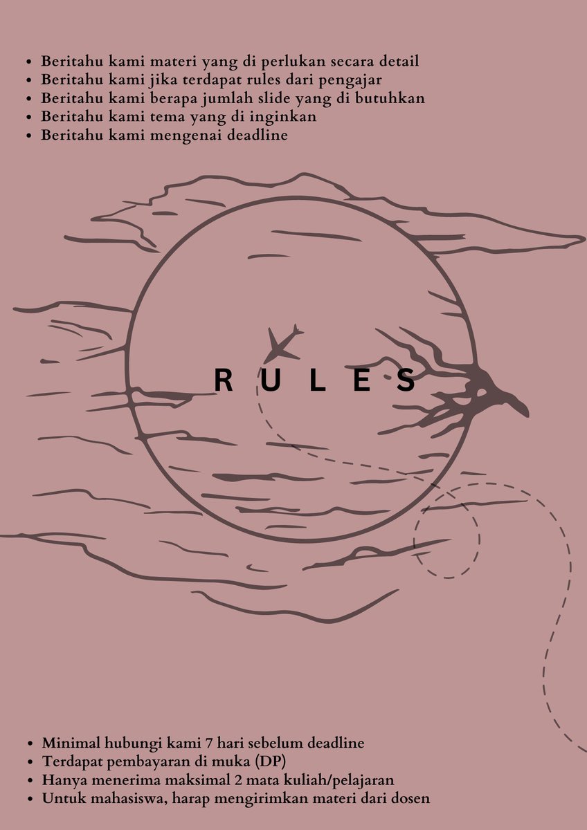 thethinkthinker's tweet image. Halo teman-teman!! Perkenalkan kami Thinker. Kami akan membantu kalian dalam tugas membuat power point. Untuk lebih jelasnya silahkan di baca foto-foto dibawah ini ya!! Terimakasih teman-teman🧚‍♂️✨