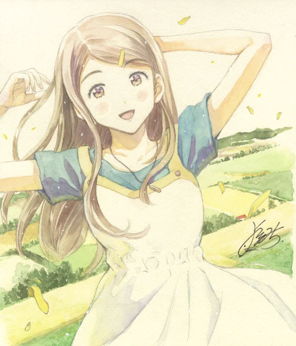 ユメとソラ#色紙 