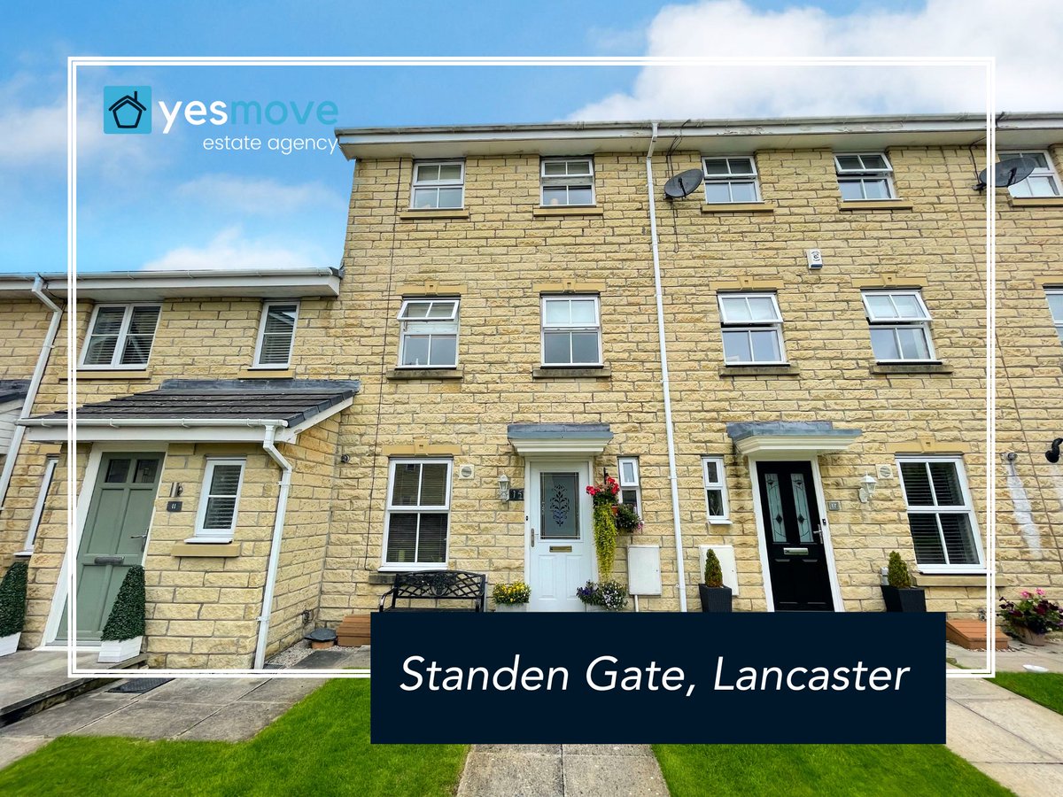 COMING SOON!!!! 👀 🏠
An extended 4 Bedroom Town House located in desirable Standen Gate, South Lancaster. 😍

#property #estateagent #YESMove #lancaster #sellyourhome #buyahome #movinghome #standengate