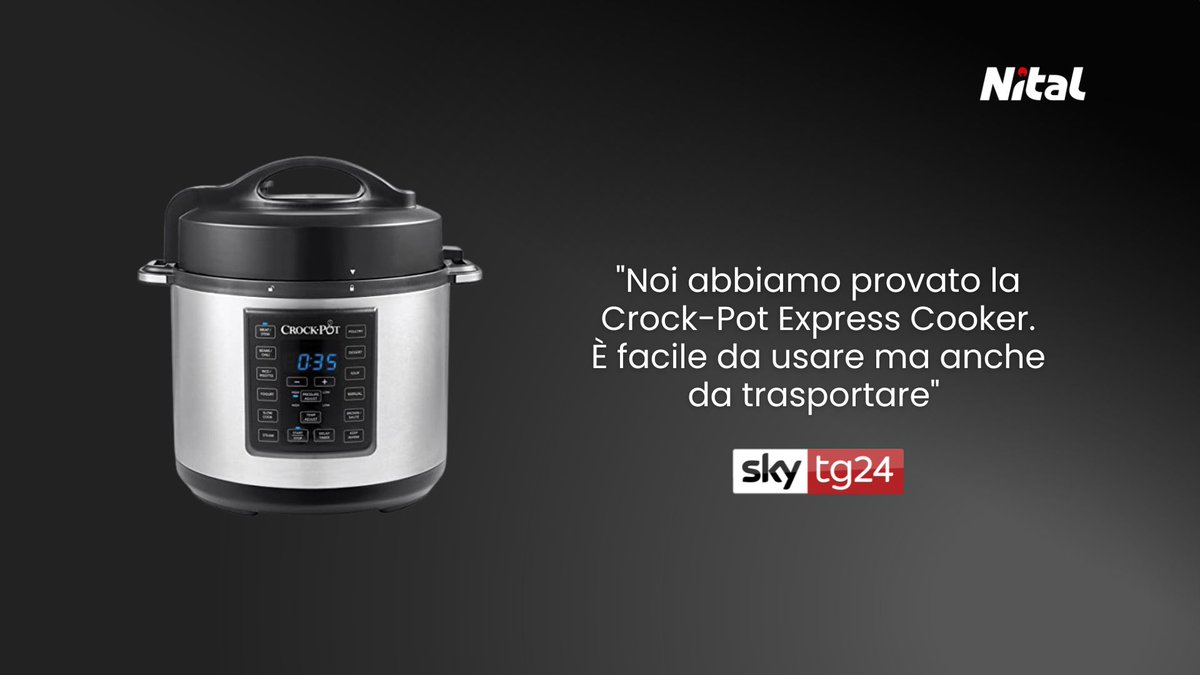 La #SlowCookerCrockpot è stata inventata negli Stati Uniti nel 1970 e rappresenta il marchio originale per la cottura lenta. <a href="/SkyTG24/">Sky tg24</a>  ha messo alla prova la #SlowCooker di #Crockpot. Il risultato?

Buona lettura 👉 tg24.sky.it/tecnologia/now…