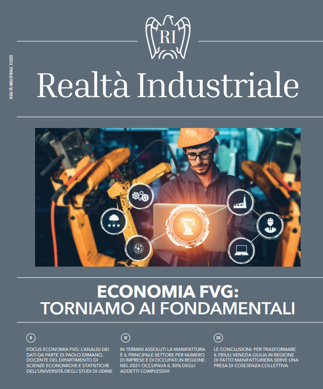 📰Online l'edizione di luglio-agosto di Realtà Industriale, mensile di #Confindustria #Udine

Focus #Economia #FVG
🔸Editoriale <a href="/MareschiAnna/">Anna Mareschi Danieli</a>
🔸"Torniamo ai fondamentali" di <a href="/PaoloErmano/">Paolo Ermano</a>, docente <a href="/uniud/">Università di Udine</a> 

Sfoglia la rivista⤵️
realtaindustriale.it/luglio23.htm