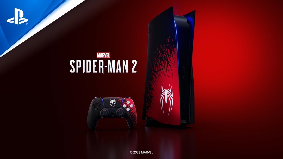 Spider-Man 2 komt op 20 oktober pas uit, maar je kunt op 1 september al deze prachtige Marvel's Spider-Man 2 Limited Edition PS5-bundel in huis hebben! 🏡

🛒 | Spider-Man 2 PS5-bundel | mediamarkt.nl/nl/product/_so…
🎮 | Spider-Man 2 DualSense controller | mediamarkt.nl/nl/product/_so…