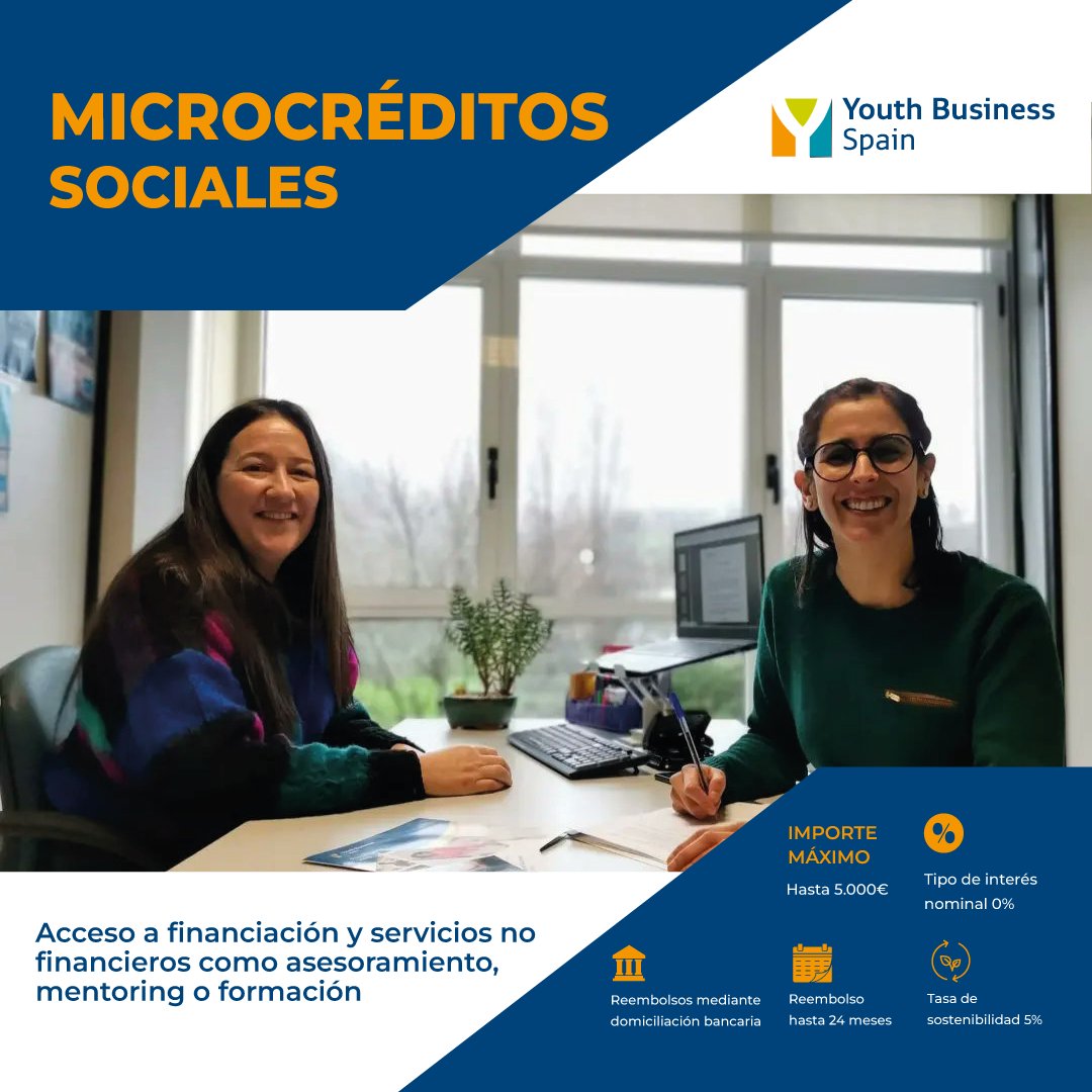 ybspain's tweet photo. ¿Sabías que la tasa de supervivencia de los negocios que participan en nuestro programa de #microcréditos sociales es del 86%? 🚀

Ya son cerca de 800.000€ concedidos a + de 180 negocios de toda España.

¿Tienes difícil acceso a la banca tradicional? 👇🏼
https://t.co/M299f7wKBQ https://t.co/OU4aNiab59