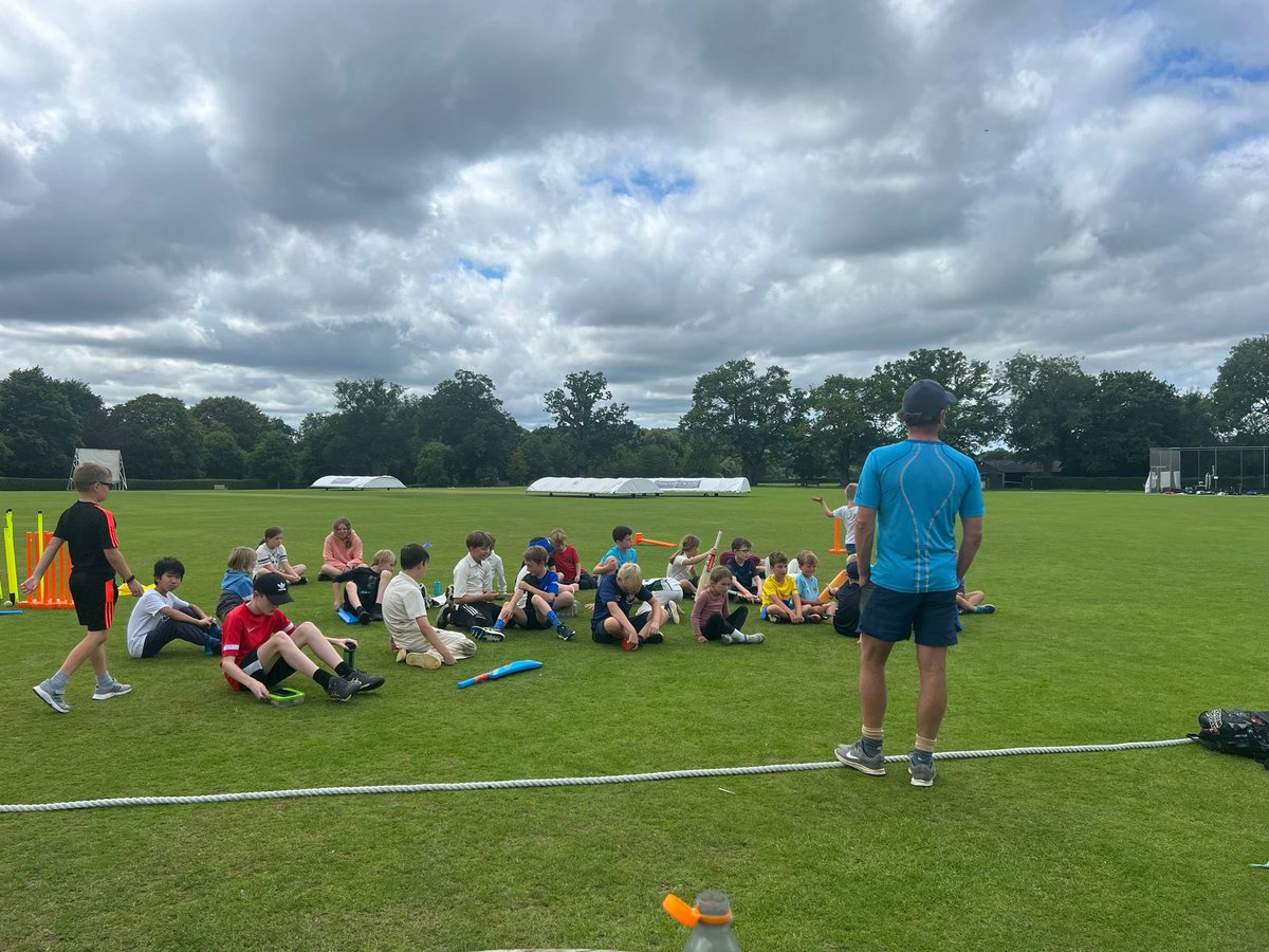 OntheUpCricket's tweet photo. What a great couple of days @CricketColwall for @OntheUpCricket 
Summer Cricket days. 

Lots of fun had plenty learnt. The children were brilliant. 
Still chance to book on our next 2 days on the 3rd &amp; 4th August, please see the link below;

https://t.co/49jL1wXlcB https://t.co/pE4dZgoZSk