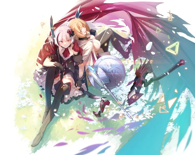 DUO⑤巻表紙の全体です#DestinyUnchainOnline 