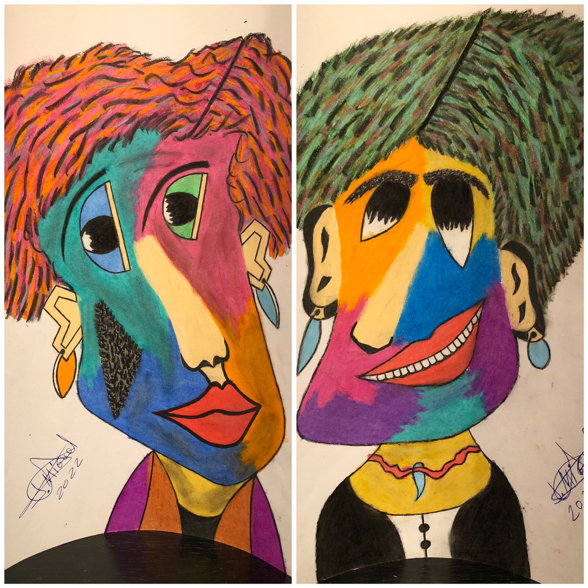 Javinfermer's tweet photo. @santii_lopeez Lo vamos a intentar!! Dibujos con mucho arte e ilusión de parte de un paciente agradecido, de esos que les cambia la mirada. https://t.co/53HkH4H3zB