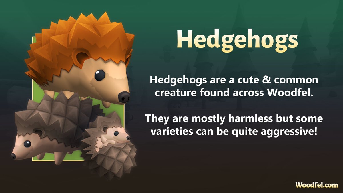 L3ftyGames's tweet photo. There are cute creatures in Woodfel too! Though sometimes their population can get a bit out of control so it's fine to ...
.. Don't @ me PETA 😅

#gamedev #indiedev #indiegame https://t.co/2trQ6YLSP8