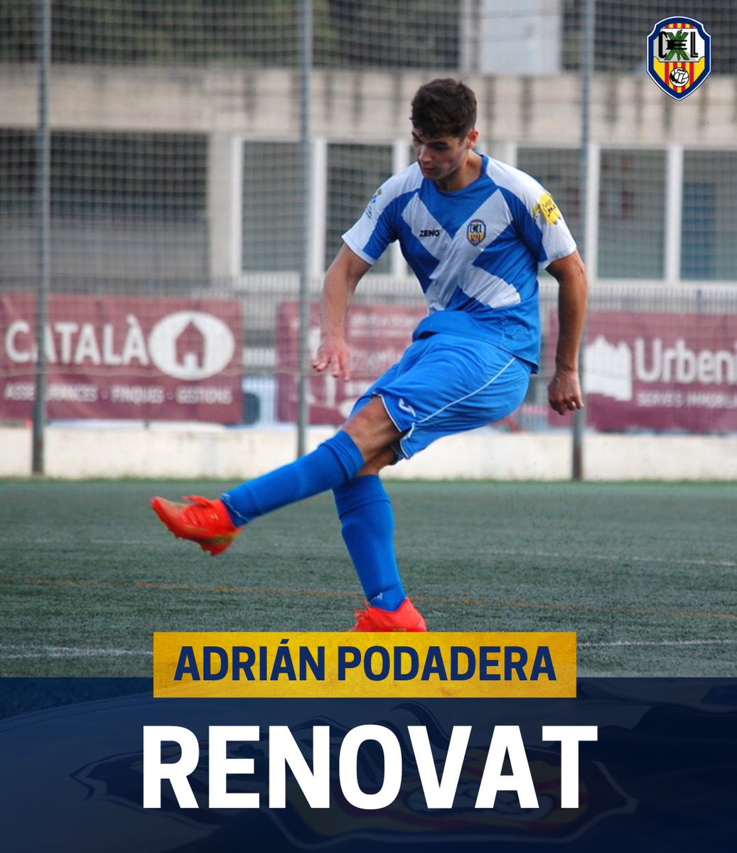 ✍🏼 #PrimerEquip | 𝗣𝗼𝗱𝗮

Una temporada més comptarem amb el central esquerrà, a la línia defensiva de l’equip.

Joventut, compromís i sacrifici!⚔️

#UnSentiment