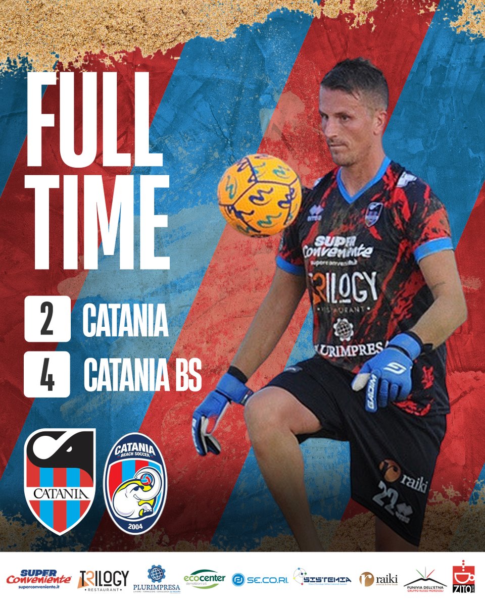 cataniafc_'s tweet photo. ποΈβ½οΈβ€οΈπ #WeBeach
ποΈ Catania vs Catania BS 2-4
#BeachSoccer #CataniaFC https://t.co/USahemhX5t