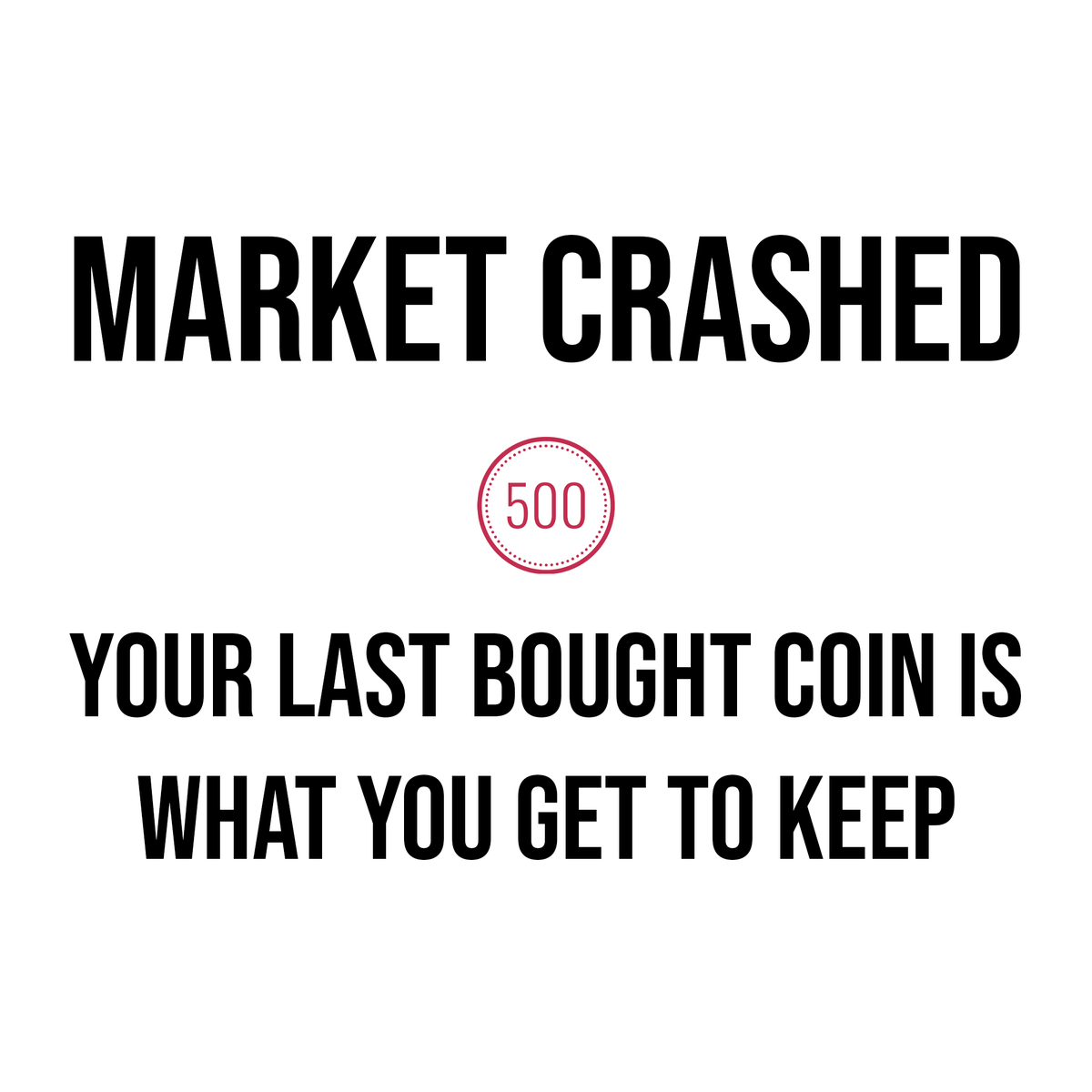 500Casino's tweet photo. What was the last crypto coin you bought? https://t.co/N2puBbredL