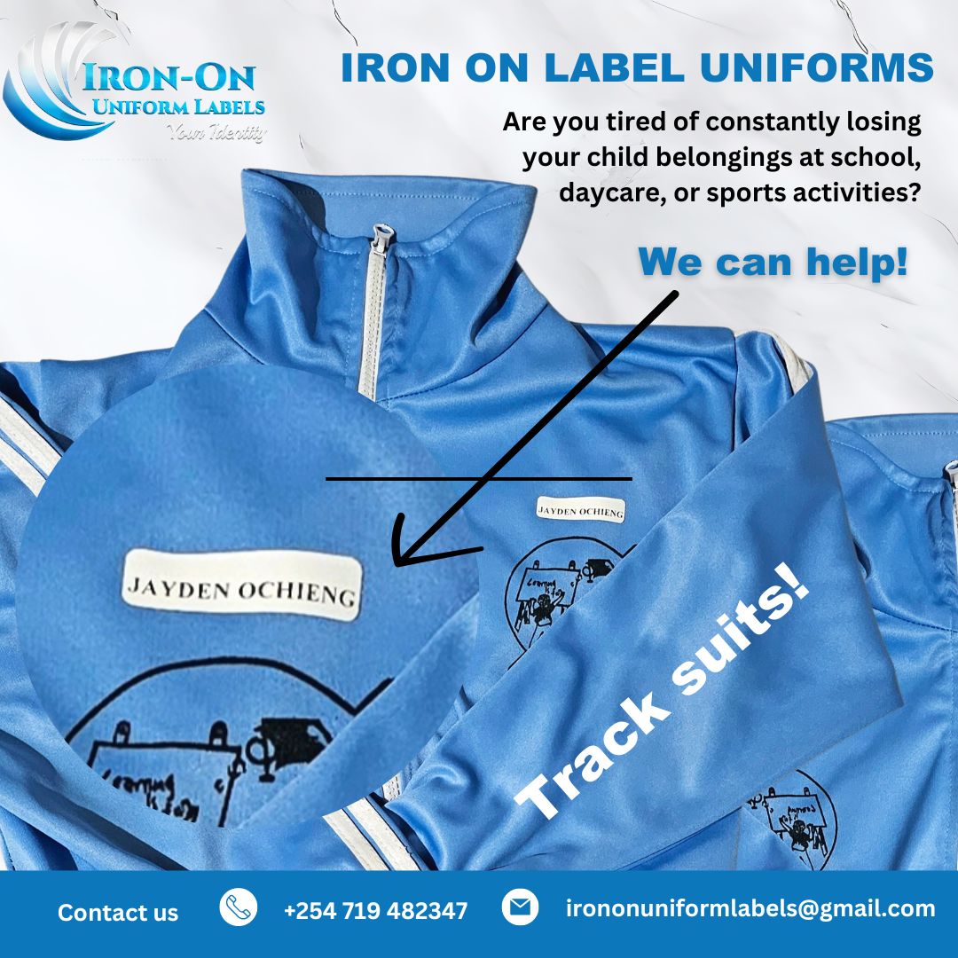 Missing Belongings? Not Anymore!

With our Iron on Uniform Labels, your child's stuff will be marked and secured, making sure it always finds its way back home.

#SchoolPrep #IronOnLabels #KidsEssentials #ParentingSolutions #SchoolLabels