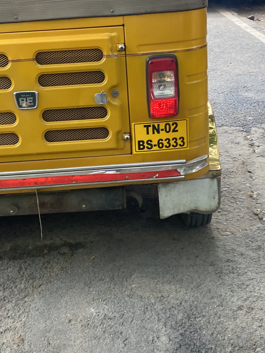 TheLux_'s tweet photo. @ChennaiTraffic @chennaipolice_ @tnpoliceoffl this auto drives ask extra amount and also used abusive words this auto doesnt have proper insurance also kindly look into this. https://t.co/59YLZoipGo