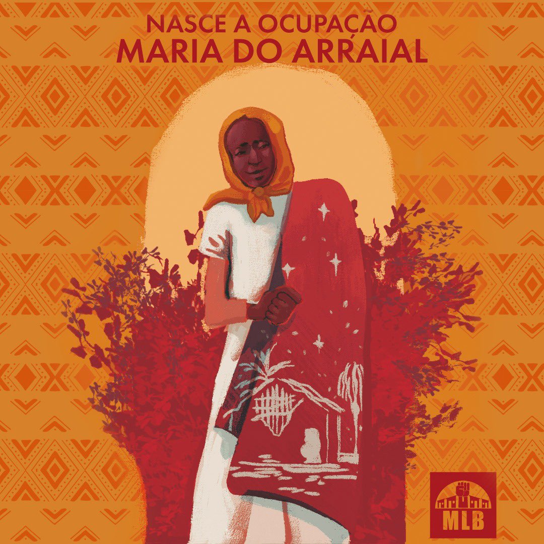 mlbnacional's tweet photo. NASCE A OCUPAÇÃO MARIA DO ARRAIAL NO CENTRO DE BH!

Cerca de 200 famílias se juntaram ao Movimento de Luta nos Bairros, Vilas e Favelas - MLB e ocuparam um prédio que estava vazio, no centro de Belo Horizonte! https://t.co/OJkAZd5zSG