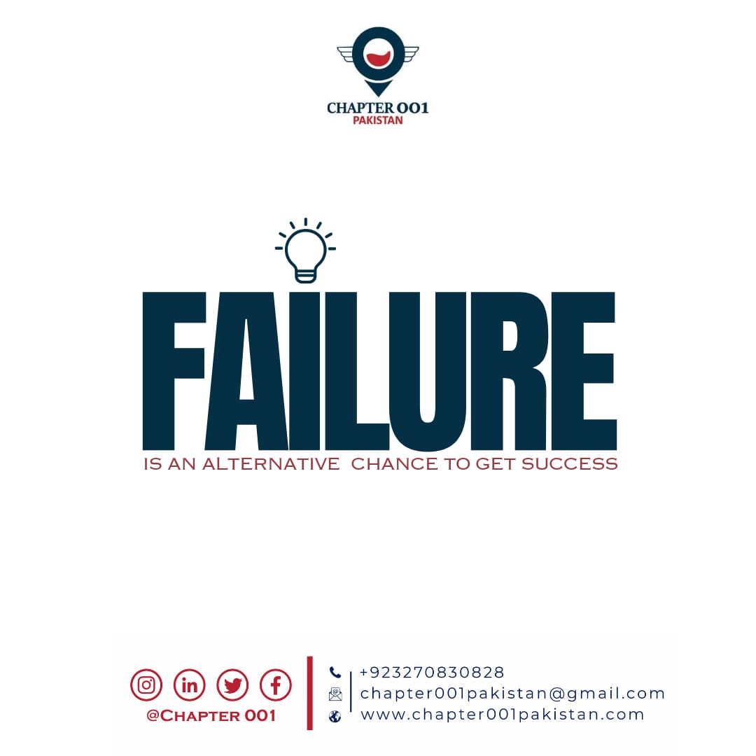 Chapter_001Pak's tweet photo. This is the right platform to run and grow  business successfully, let's fight your failure to get success.

Get in touch with us as soon as possible.

#failure #fear #success #willpower #rightplatform #chapter001pakistan https://t.co/8wNVM9U7N4