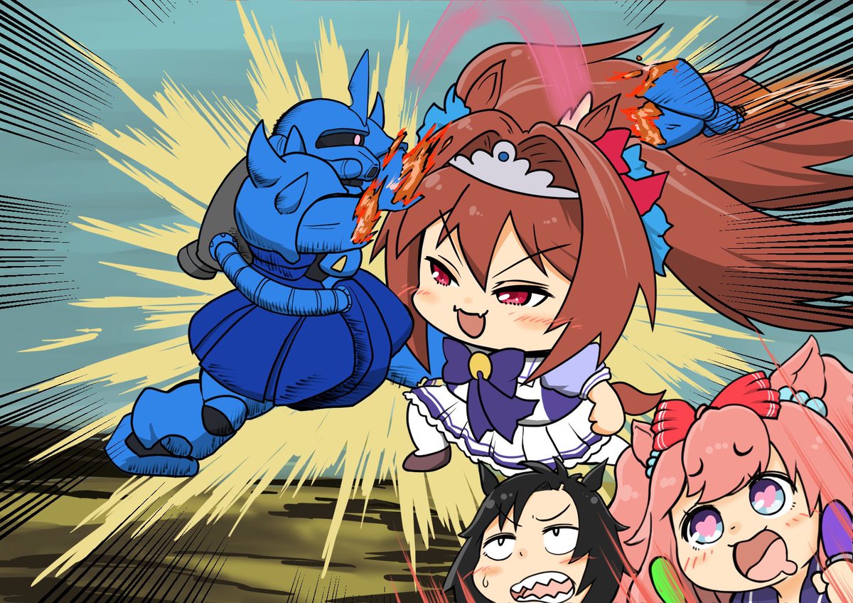 #おまえらの渾身の戦闘シーンを貼れ
ギャグだとこんな感じ 
