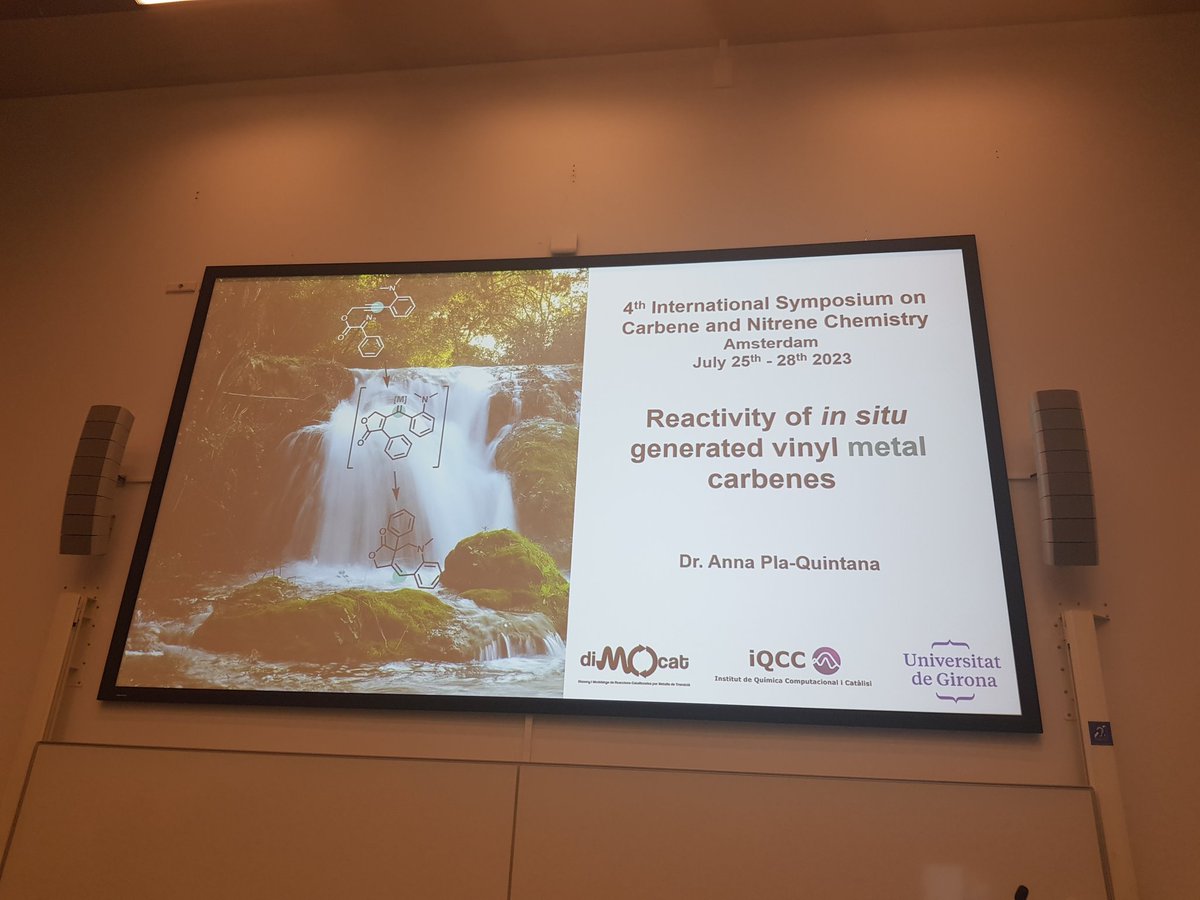 Wow, what a beautiful and complex organic molecules can be prepared by Prof. Anna Pla-Quintana. Beautiful lecture about cascade ring-closure processes with Rh- and Ag-catalyst! Proposed mechanisms of the experimental results clearly supported with DFT as well.
#ISCNC2023