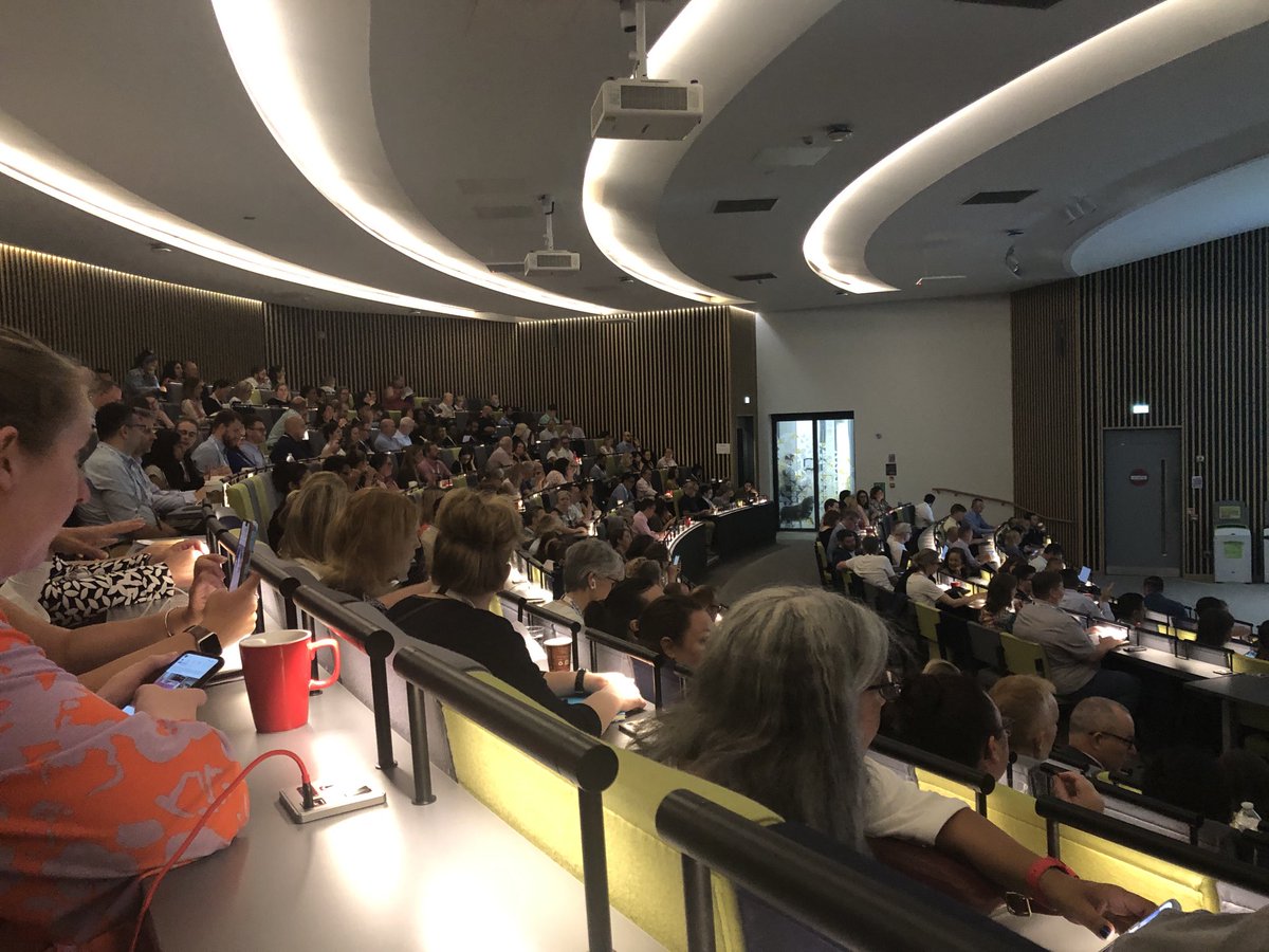 A full house at Summer School for healthcare digital leaders.  Great sessions. #DHSS23