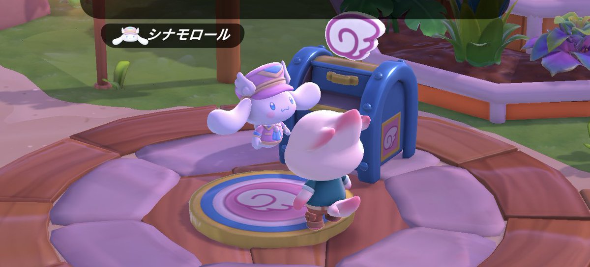 ペックルプリンシナモン烈子（と、ゲストキャラのダニエルキキララ）は