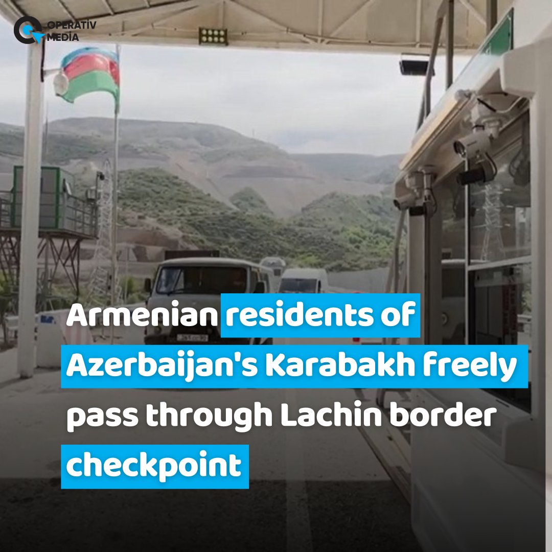 operativmedia's tweet photo. In the last two days, countries, organizations and politicians who believe in the manipulation policy of Armenia are trying to exert pressure by making statements against Azerbaijan.

The state of Azerbaijan announced in advance that the provocation of Armenia would be prevented and provided an alternative route for humanitarian cargo. Nevertheless, Armenia spreads its false policy against Azerbaijan and tries to confuse the international community.

#Azerbaijanisright #DontBelieveArmenia