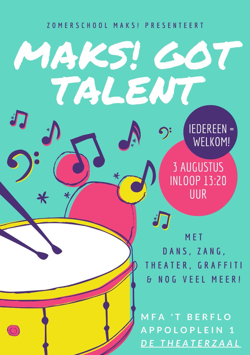 Donderdag 3 augustus! #zomerschool