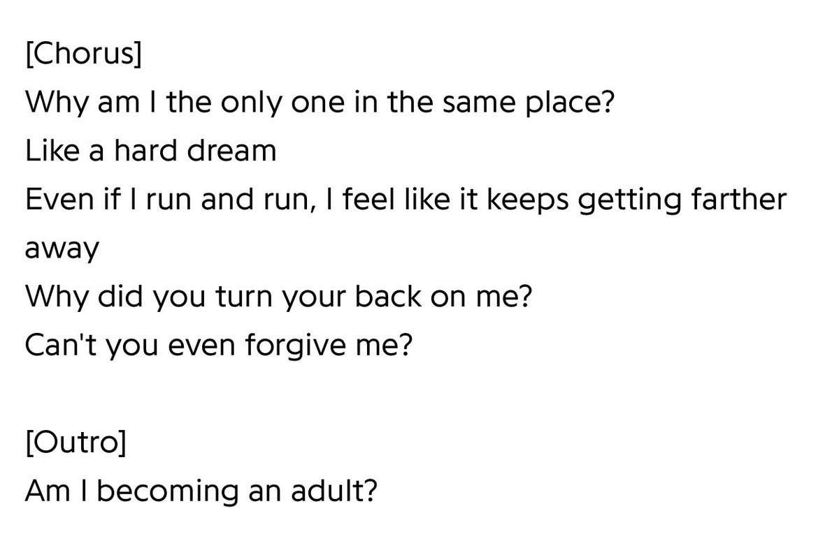 matetsushi's tweet photo. 'The Way To' by Jeongwoo, Jihoon and Junkyu talks about the struggles of adulting and being able to face the challenges in life all alone while still longing for someone to take care of them in this cruel world, it hits deeper when you understand the lyrics :(
@treasuremembers https://t.co/98O12cdGXH