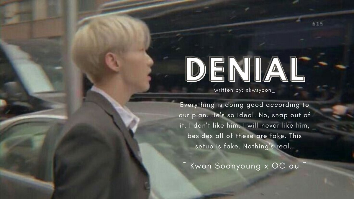 kwsycon_'s tweet photo. ~ Denial ☁️ 
[ ksy x oc AU ]  wherein...

Everything is doing good according to our plan. He's so ideal. No,  snap out of it. I don't like him. I will never like him, besides all of these are fake. This setup is fake. Nothing's real. https://t.co/0RuHM0GgzO