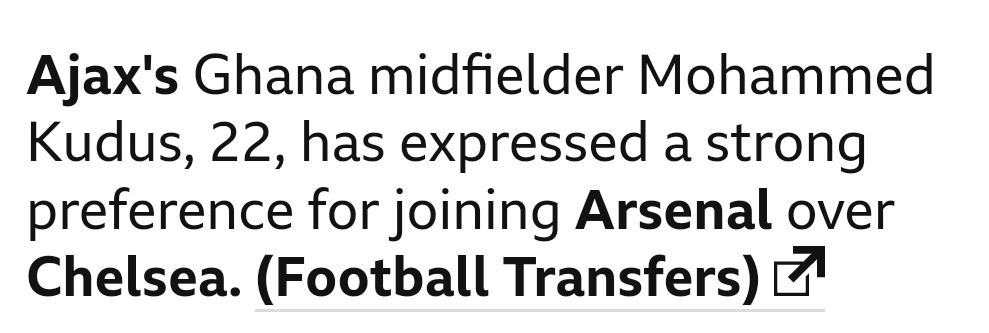HerbertsClock's tweet photo. Kudos for Kudus!

#AFC #TheArsenal https://t.co/OBdjjYInhV