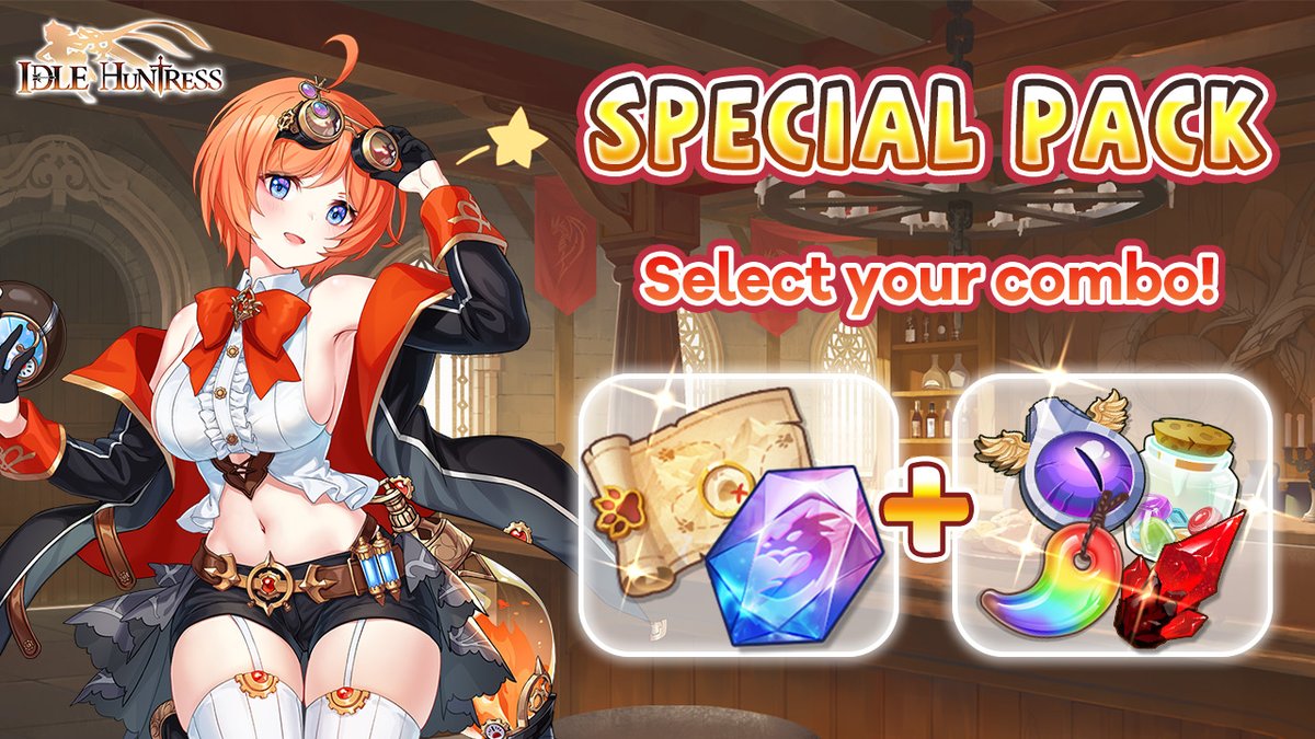 🎊🎊Limited Time Event - Choice Pack🎊🎊
Special Choice packs with different choices coming up! Feel free to choose your favorite items~ 
Event Time:
Server time (UTC-5): 7/31/2023, 5:01 ~ 8/3/2023, 4:00
Central European Time (UTC+1): 7/31/2023, 11:01 ~ 8/3/2023, 10:00