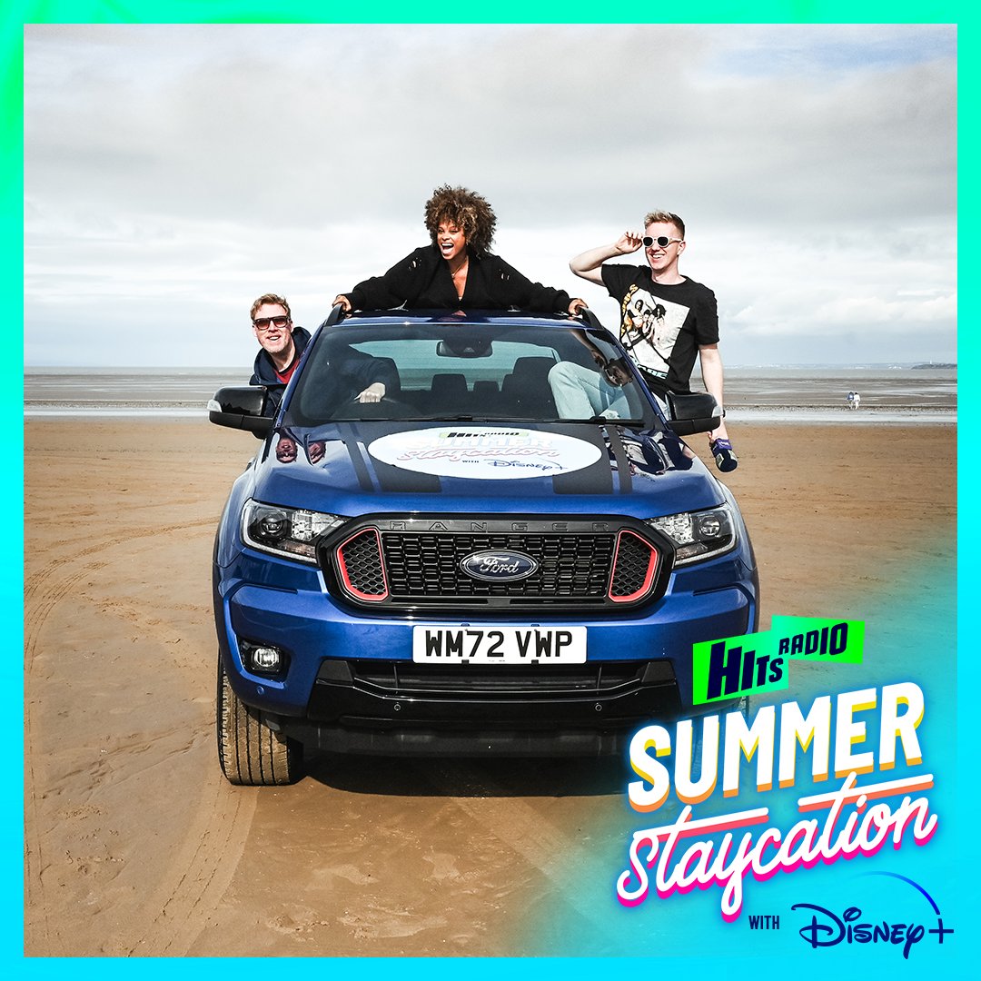 hitsradiouk's tweet photo. Summer Staycation photo dump🏖️🌞🐚🎙️

We've had the BEST time in Weston-super-Mare with @DisneyPlus 🥰 https://t.co/DXssUZDiE5