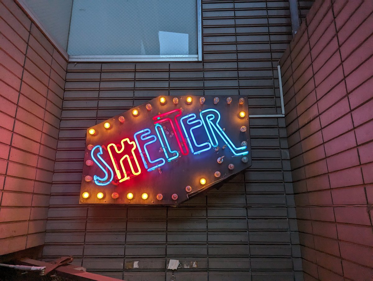 はじめてSHELTER