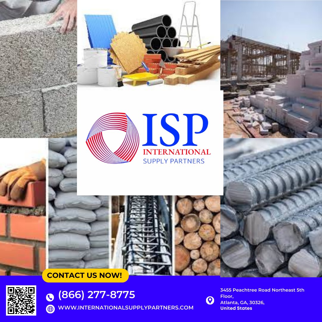 Build with Confidence with International Supply Partners!

#BuildingMaterials #QualityAndDurability #CompetitivePricing
#InternationalSupplyPartners
#TrustedSupplier
#supplychain 
#businesswoman
#womanownedsmallbusiness #femaleceo 
#queensupplier