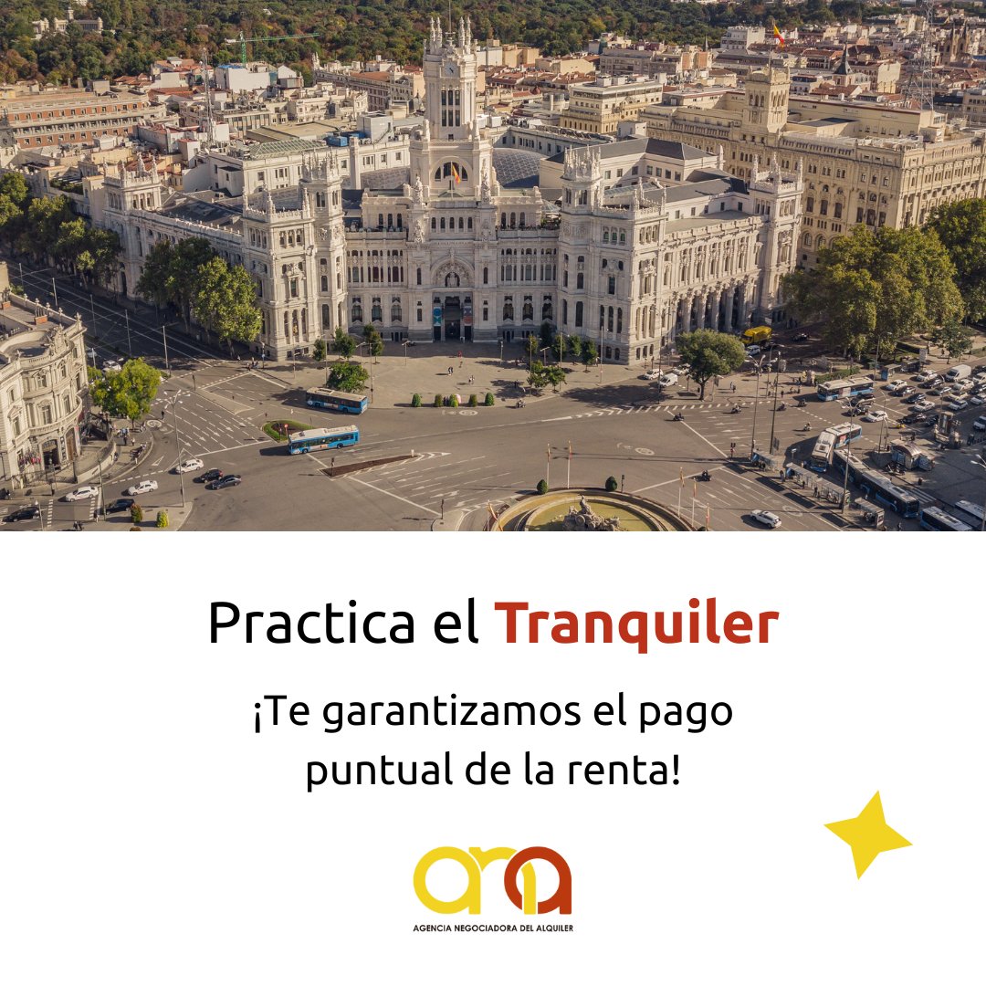 Si eres propietario 🗝️ y te estás planteando alquilar tu vivienda 🏡
No lo dudes y practica el #Tranquiler 💰

#ANA #vivienda #piso #alquiler #arrendamiento #propietario #sectorimobiliario #inmobiliario