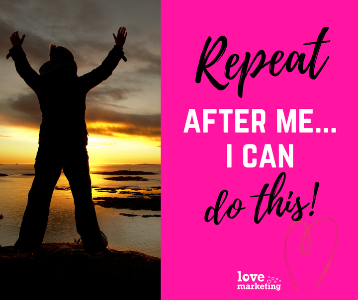 Repeat after me.... I CAN DO THIS! #allyouneedislove