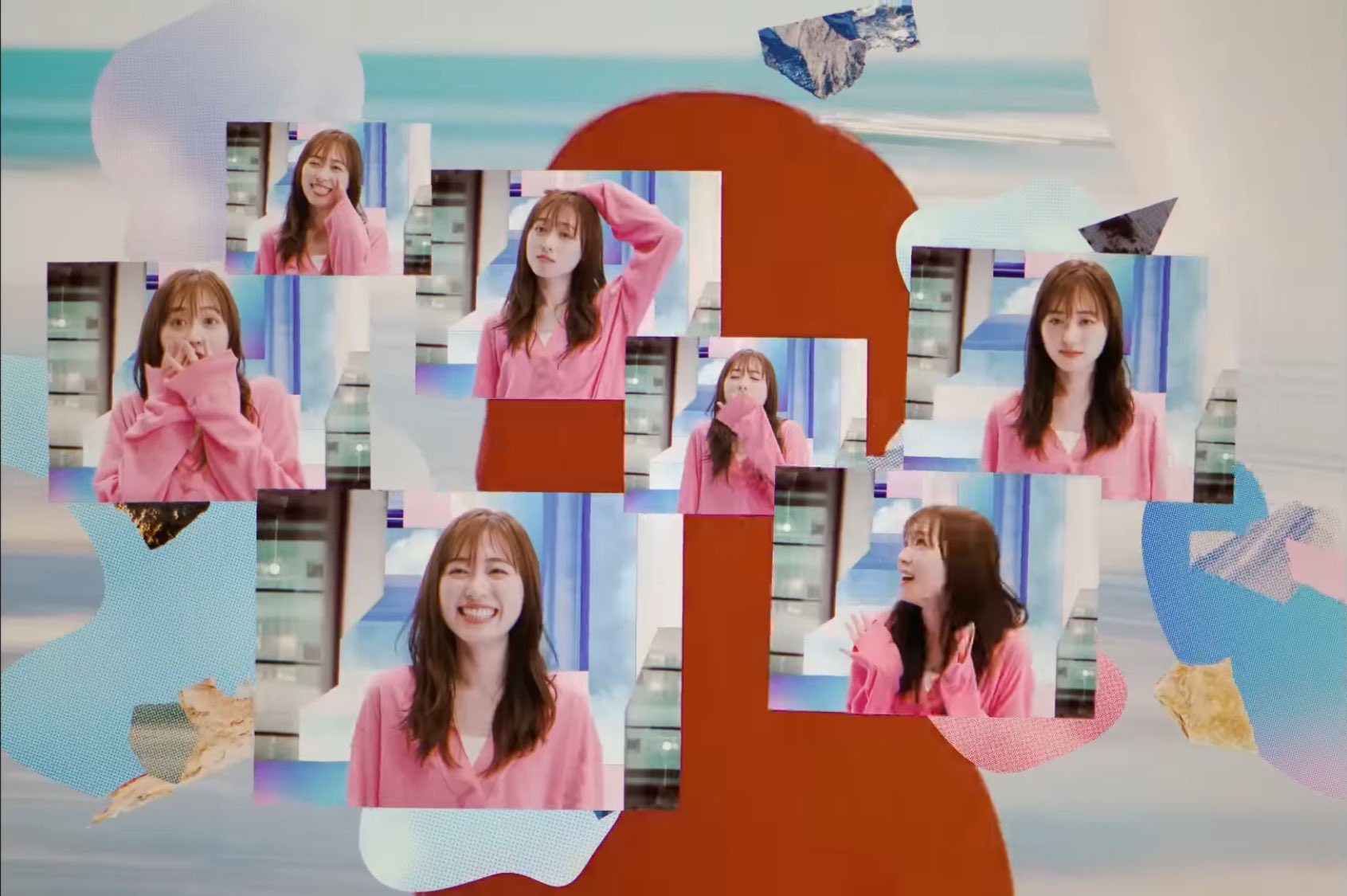 新版】YOUPAPER 福原遥 掲載2ページ（ストレート）#5805 福原遥