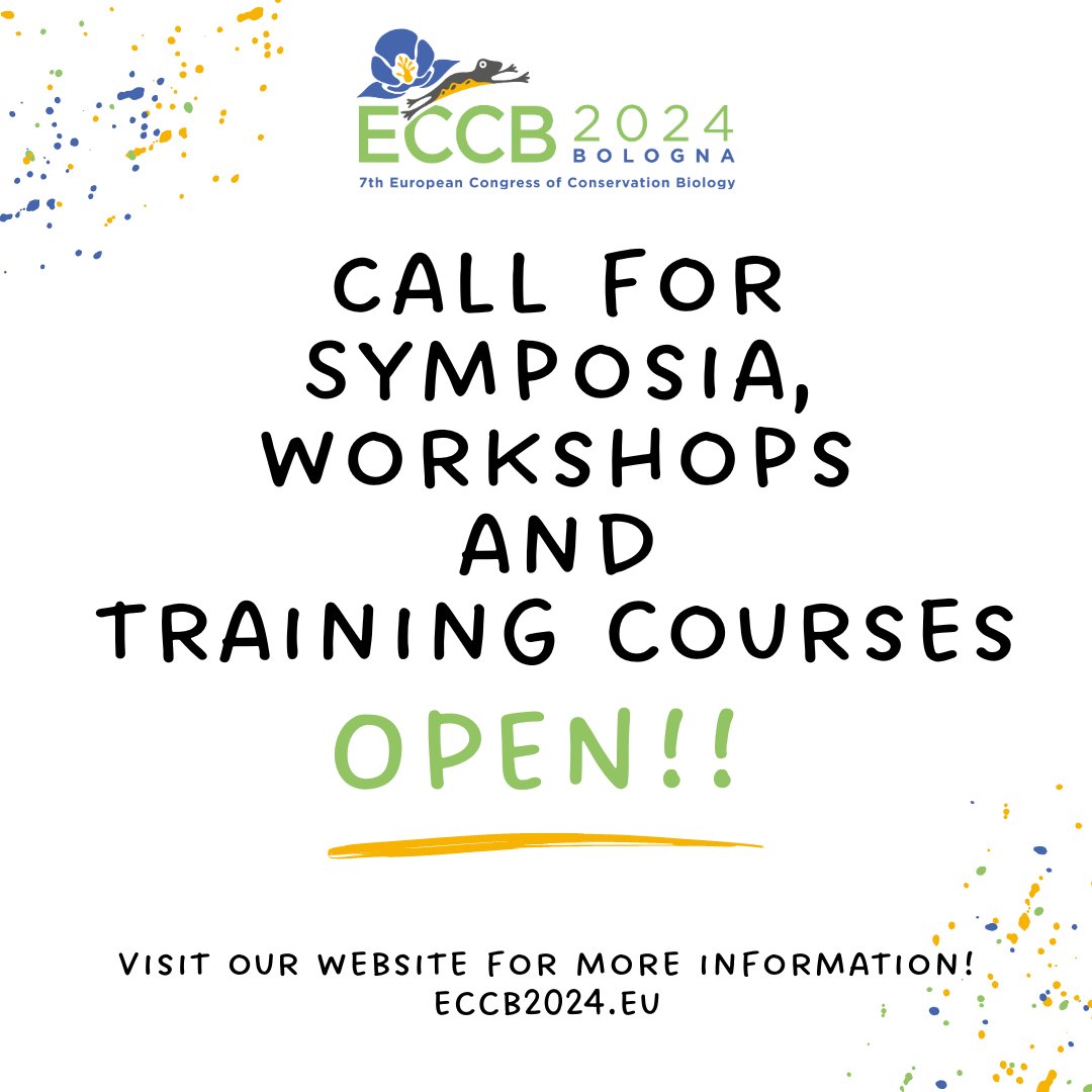 Do you know what time is it? 
It's submission time! The Call for symposia, workshops and training courses for #ECCB2024 is now open! 
Submit yours now and don't miss your chance!

Find all information here eccb2024.eu/symposia-works…