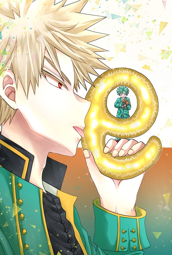 かっちゃんページ デク君の前で爆笑するかっちゃん』⚠解釈違い注意www 笑顔の