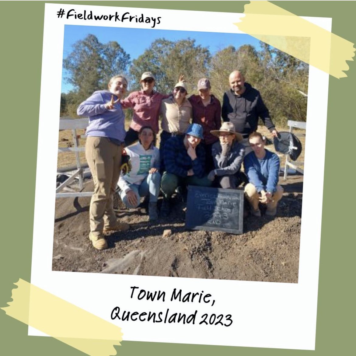 Archaeology_MQ's tweet photo. For our first #FieldworkFridays of 2023, we are highlighting Janet who recently excavated with @EverickHF!

“We did some excavating in Ipswich Queensland on an industrial town called Town Marie. We were mainly interested in finding archaeological evidence of boiling down works.” https://t.co/hI9CmRKILB