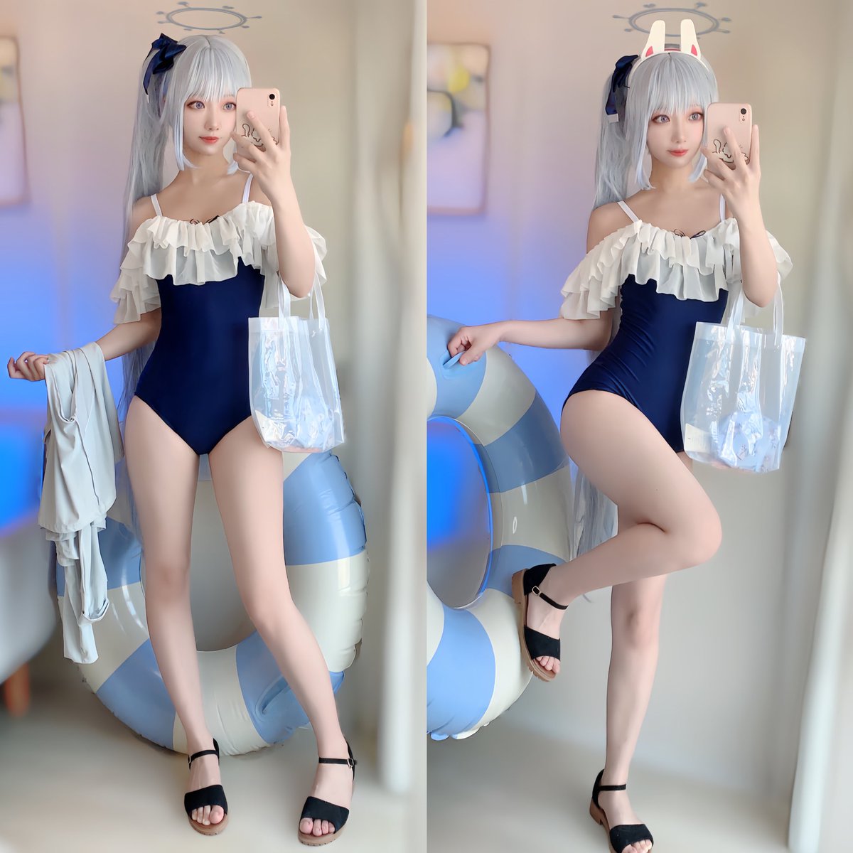 ミヤコ🩵

#ブルアカ #コスプレ 
#BlueArchive #cosplay https://t.co/d2dBAC6OwU